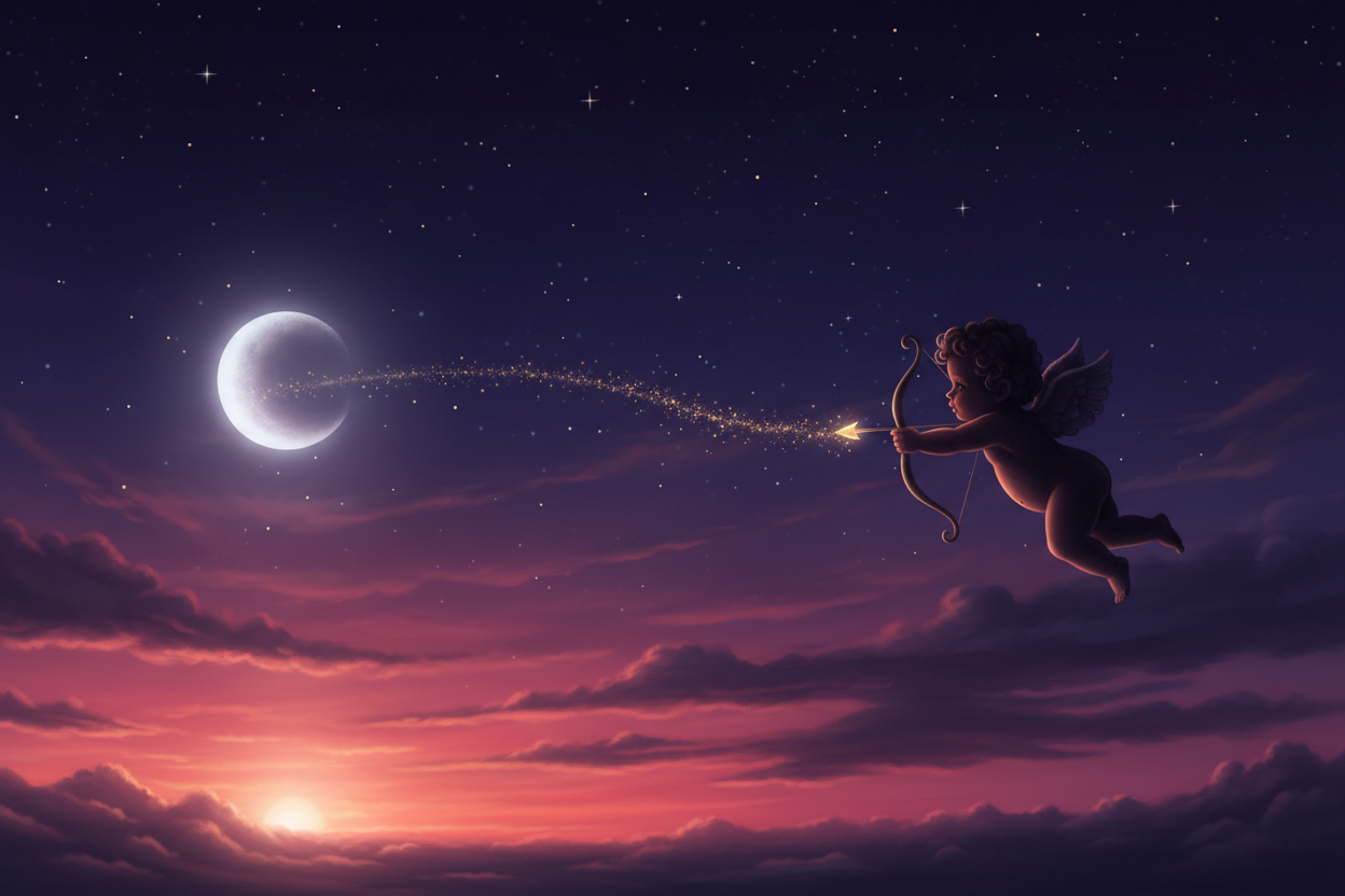 A tad bit less detail in the Cupid and in the sky